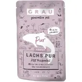 Grau Pur Lachs Pouch - 16 x 125 g