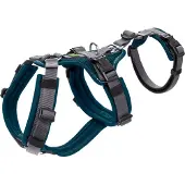 DOG SPORT HUNTER Sicherheitsgeschirr Maldon XS-S, petrol/grau