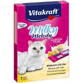 Vitakraft Milky Melody Milchcrème mit Käse Katzensnack (7 x 10 g)