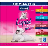 Vitakraft - Liquid Snack Big Pack á 48st x 15 gr