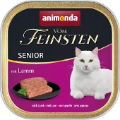 Animonda Vom Feinsten Senior Katenzfutter - Schälchen - Lamm - 32 x 100 g