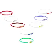 Sans marque USB Flash Leuchtring - Blau - L / XL