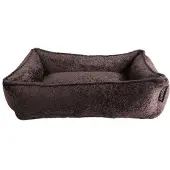 Lex & Max Monaco Orthopädisches Hundebett - Taupe - M