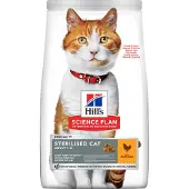 Hill's Pet Nutrition Science Plan Young Adult Sterilised Cat Katzenfutter mit Huhn 10 kg