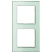OEM Jung Glasrahmen 2-fach mt/ws AC 582 GL WMT AC582GLWMT