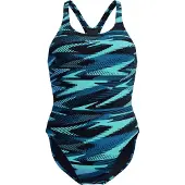 Speedo Hyperboom Allover Medalist Badeanzug