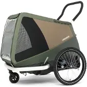 Croozer Fahrradanhänger Enna L - Moosgrün
