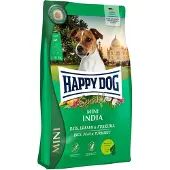 Interquell GmbH Happy Dog Sensible Mini India, Adult, Klein (5-10 kg), Reis, 4 kg
