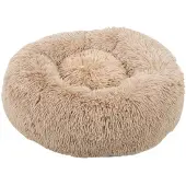 Beeztees Yali - Hundebett - Plusch - Beige - Diam. 60 cm