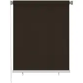 vidaXL Außenrollo 125 (B) x 140 (H) cm Braun