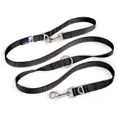 Curli Verstellbare Leine Nylon - 200 x 2 cm Schwarz