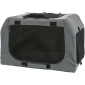 Trixie Hundebox Easy - grau - M/L