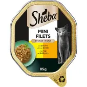 Sheba Mini Filets in Sauce - Huhn & Pute - 22 x 85 g