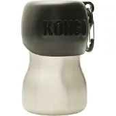 Kong H2O Stainless Steel Water Bottle - Schwarz - 255 ml