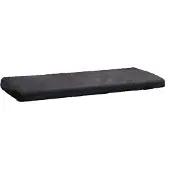 Beeztees Moza Fensterbankmatte - Anthrazit - 65 x 27 x 3 cm