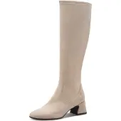Tamaris Damen Stiefel mit Reißverschluss rutschfest und stoßfest 1-25520-45, Größe:40 EU, Farbe:Beige
