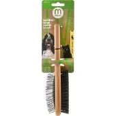 Mikki Bamboo Combi Brush - Groß