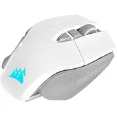 Corsair CH-9319511-EU2, rechts, Optisch, RF Wireless, 26000 DPI, Silber, Weiß