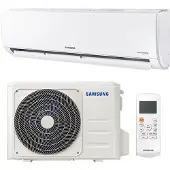 Samsung AR12TXHQASINEU, Klimaanlageneinheit Innen, Weiß, Kühlung, Entfeuchter, Heizung, LED, 24 h, R32