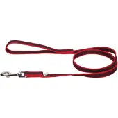 Julius-K9 Leine Super Grip mit Handschlaufe rot, Maße: 1,8 m / 20 mm