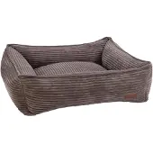 Designed By Lotte Liegebett Ribbed braun, Maße: 65 x 60 x 20 cm