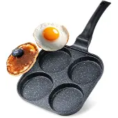 Orion Große Pfanne für Ochsenaugen / Krapfen 22x22 cm 113211