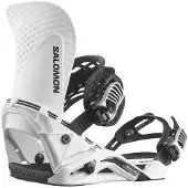 Salomon Snowboard - Freestyle Snowboard Bindungen - Hologram White - Größe L - Weiß