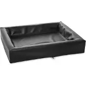 Bia Bed Kunstleer Hoes Hondenmand Zwart