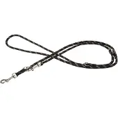 Beeztees verstellbare Hundeleine - Schwarz - 200 cm x 13 m