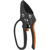 Bradas Amboss-Ratschenschere V-SERIES anthrazit/orange