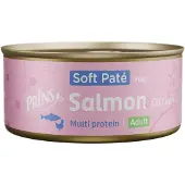 Prins Soft Paté Adult mit Lachs und Huhn Nassfutter Katze