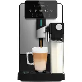 Cecotec A01_EU01_115412, Espressomaschine, 1,1 l, Kaffeebohnen, Schwarz, Edelstahl