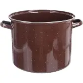Orion Emaille-Topf emaillierter Kochtopf für Gastronomielokale groß 32 cm 20l
