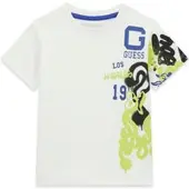 GUESS T-Shirt N6RI07 K8HM4 Weiß Regular Fit