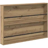 vidaXL Magazinregal Artisan-Eiche 100 x 12 x 70 cm Holzwerkstoff