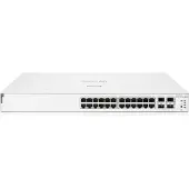 HP Aruba Networking Networking Instant On Switch 24p Gigabit CL4 PoE 4p SFP+ 370W 1930, Managed, L2/L3/L4, Gigabit Ethernet (10/100/1000), Power over Ethernet (PoE), Rack-Einbau, 1U
