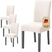 Intirilife 4x Elastischer Stuhlhusse