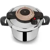 Orion Schnellkochtopf 7l Premium-Druckkochtopf mit automatischem Verriegelungssystem Dampfkochtopf