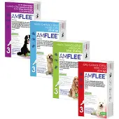 Amflee Spot-on Hund - 20-40 kg - 3 Pipetten