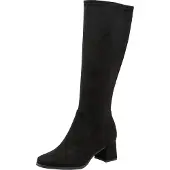Tamaris Comfort Damen Stiefel Langschaft Stretch Blockabsatz 8-85506-45, Größe:39 EU, Farbe:Schwarz