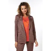 Esqualo Blazer Scalloped Print Print Größe: S | Blazer Outlet | Damen