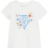 GUESS T-Shirt K6RI21 K6YW4 Weiß Regular Fit
