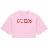 GUESS T-Shirt J6RI11 KCNQ4 Rosa Oversize