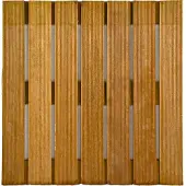 Intergard Terrassenfliesen Holzfliesen Bangkirai hartholz 50x50cm