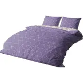 TRAUMSCHLAF Bettwäsche West Kissenbezug einzeln 80x80 cm lila