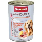 Animonda GranCarno Grancarno Sensitive Hähnchen mit Kartoffeln 6x 400 g