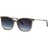 Humphrey´s Eyewear 585346 Damen-Sonnenbrille Vollrand Quadratisch Acetat-Gestell, grün