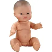 Paola Reina Gordi Babypuppe asiatisches Mädchen 34cm Vanilleduft