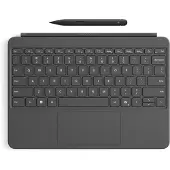 Microsoft Surface Pro 12-Zoll-Keyboard mit Slim Pen - Schiefer, QWERTZ, Deutsch, Touchpad, Mechanischer Switch, , 12" Surface Pro Copilot+ PC