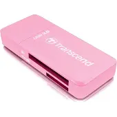 Transcend TS-RDF5R Transcend card reader USB 3.1 Gen 1 SD / microSD, pink